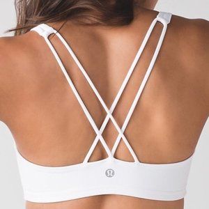 NWOT Lululemon Free to Be Bra - White